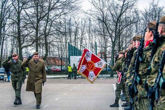 Przysięga Wojsk Obrony Terytorialnej w Kielcach - luty 2023