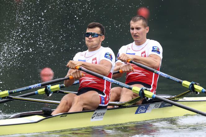 Męska dwójka podwójna Mateusz Biskup - Mirosław Ziętarski - Wioślarstwo