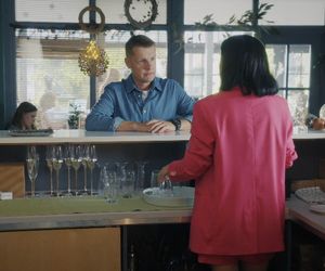 M jak miłość odc. 1840. Kinga (Katarzyna Cichopek), Paweł (Rafał Mroczek)