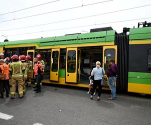 Dwa tramwaje zderzyły się 8 bm. na ul. Hetmańskiej w Poznaniu. Poszkodowanych zostało 15 osób. Jedna jest w stanie ciężkim