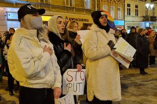 Lublin: protest wobec rosyjskiej agresji na Ukrainę