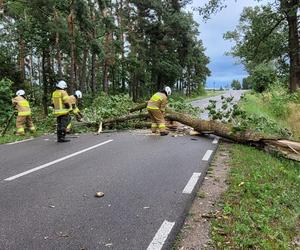 Wichury w Podlaskiem. Setki interwencji strażaków w całym regionie