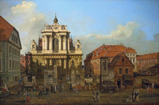 Canaletto, Kościół Karmelitów (1780)