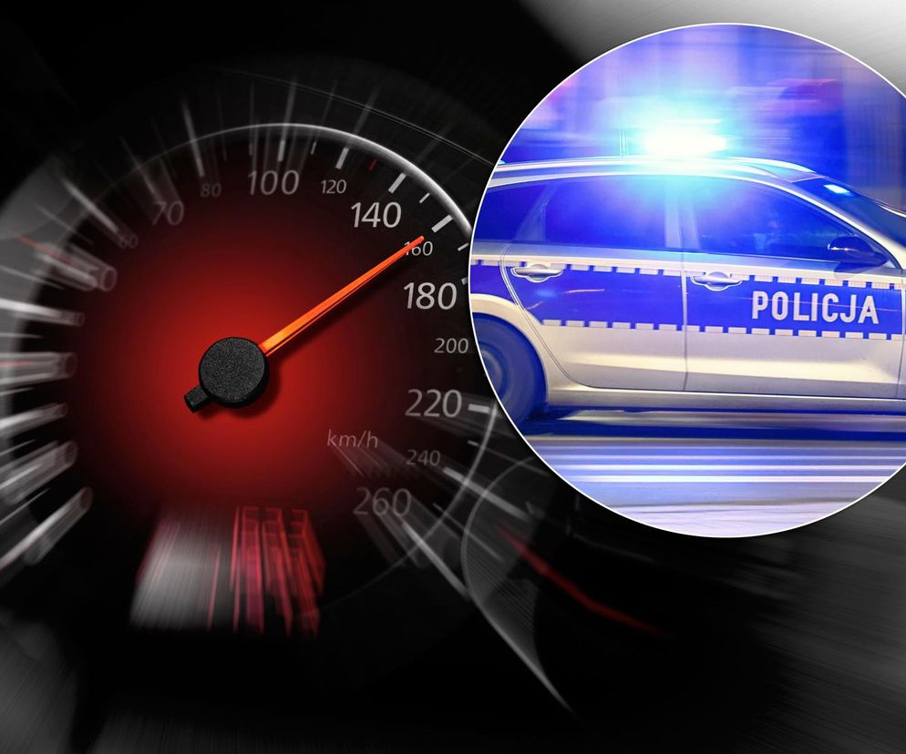 Pościg jak z filmu. Radiowóz dachował, policjant w szpitalu, a kierowca zniknął bez śladu