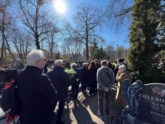 Pogrzeb Dominika Stajnbarta w Toruniu. Spoczął na cmentarzu św. Jerzego