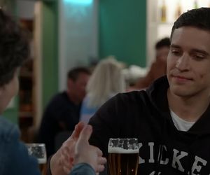 Pierwsza miłość odc. 4036. Florian/ Florek (Michał Kurek), Filip (Dominik Smaruj)