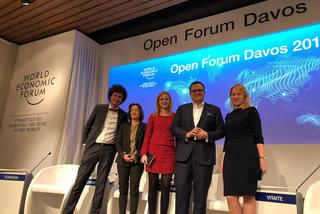 Michał Krupiński w Davos: młode pokolenie jest impulsem do zmian