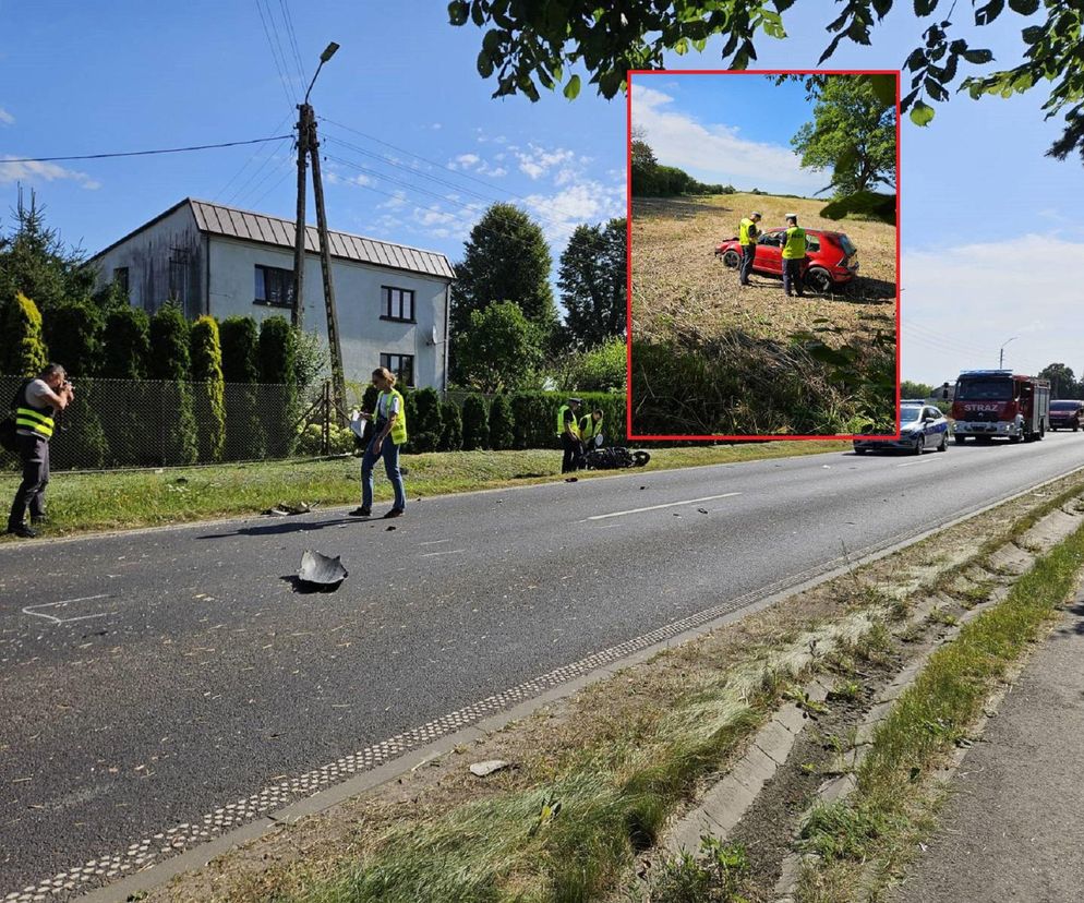 Tragiczny wypadek w Podzamku Golubskim pod Golubiem-Dobrzyniem