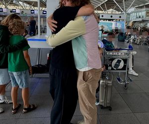 Anna Dereszowska zalała się łzami na lotnisku