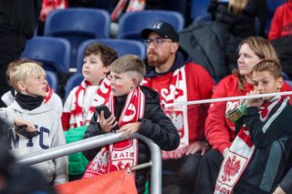 Szał na trybunach podczas meczu Polska - Nowa Zelandia