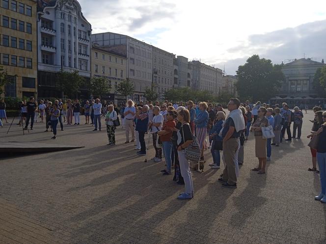 Protest "Kucaj i kasłaj - Dziś Joanna, jutro Ty" w Poznaniu