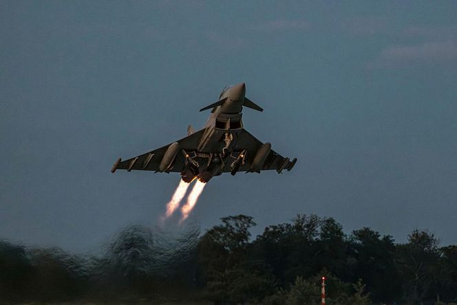 Brytyjski Eurofighter Typhoon