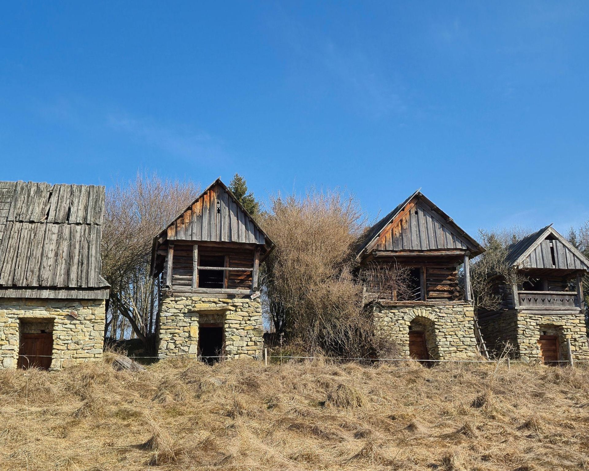 Osada widmo w Czorsztynie