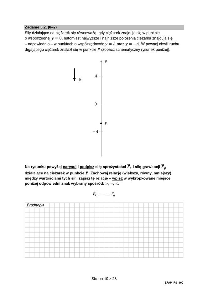 Matura 2024 fizyka rozszerzona - arkusze CKE formuła 2015  