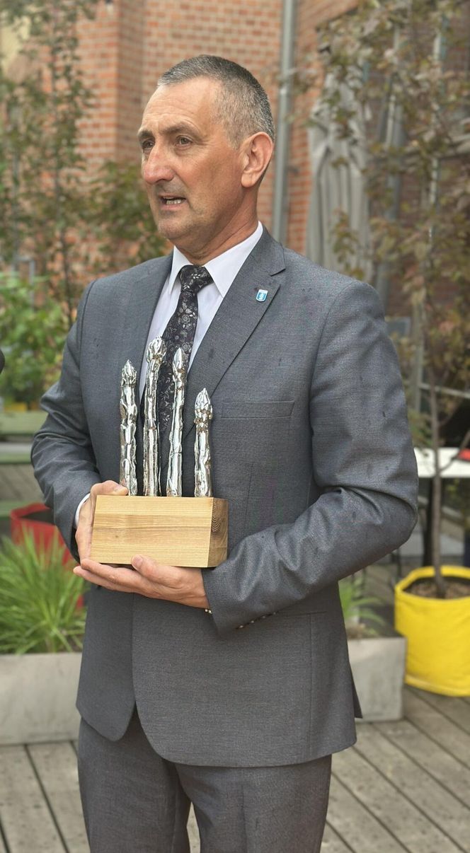 Gmina Przemęt to królestwo szparagów. Wójt z prestiżową nagrodą