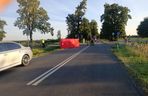 Tragiczny wypadek niedaleko Racotu. Nie żyje rowerzysta