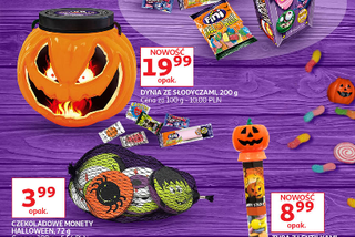 Słodycze na Halloween w Auchan