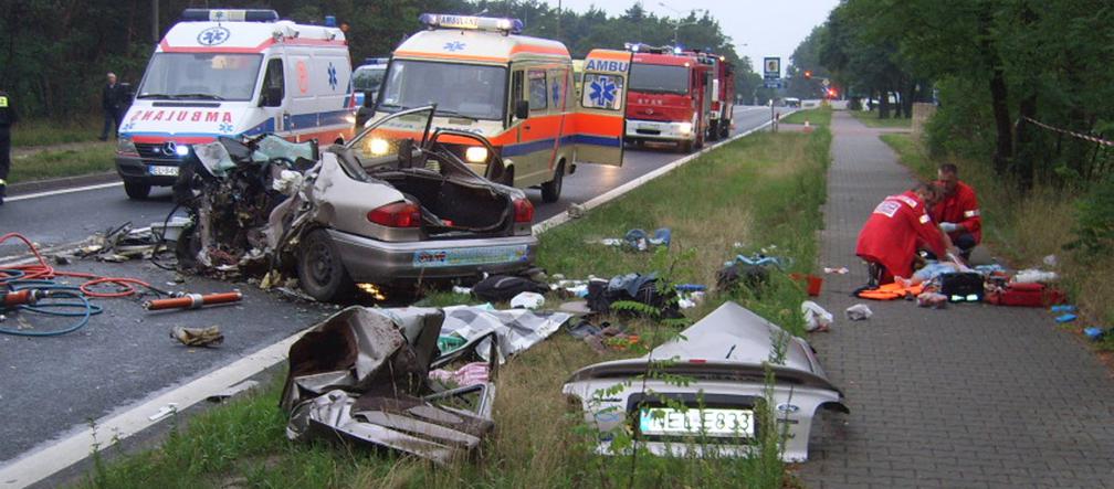 Wypadek - Głowno - 1