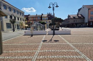 Nowy ogródek restauracyjny w Żorach wywołał niemałe poruszenie 