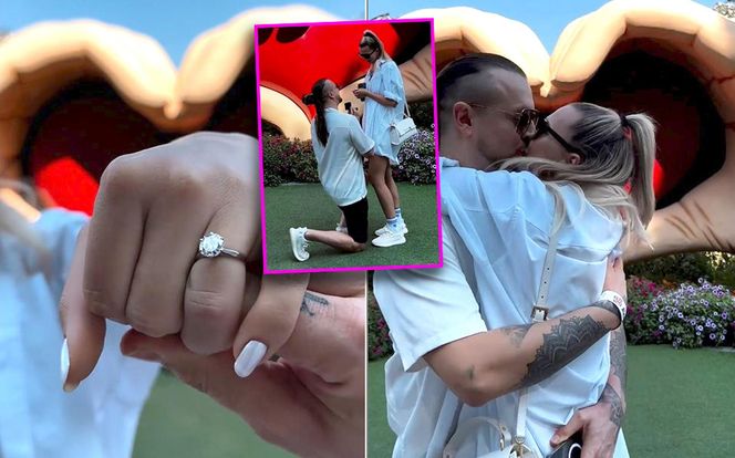 Romantyczne zaręczyny Barona i Kubickiej