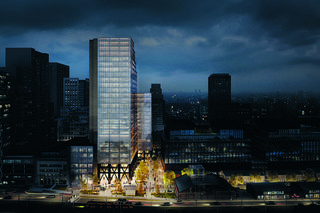 Fasady z betonu, szkła i plastiku