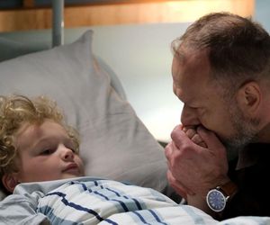 M jak miłość odc. 1880. pacjent Tymek (Ksawery Krajewski), Mirosław Wójcik (Jakub Kornacki)