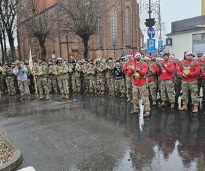 Marsz żołnierzy US ARMY w Drawsku Pomorskim 