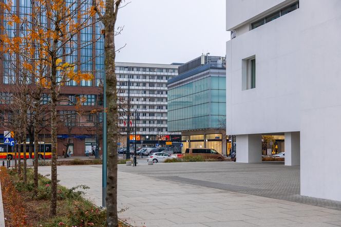 Trwa przebudowa części dawnego Placu Defilad w plac Centralny