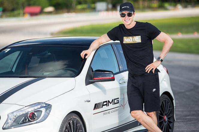 Robert Lewandowski na AMG Driving Academy