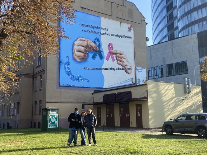 Na ścianie szpitala we Wrocławiu powstał wyjątkowy mural