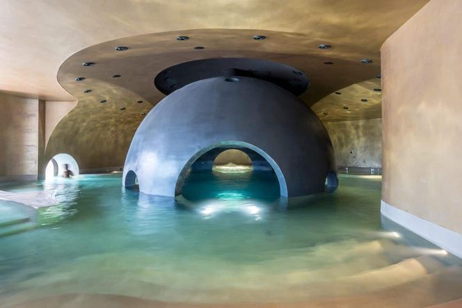 Wielokrotnie  nagradzane Euphoria Spa  (proj. DecaArchitecture, Natalia  Efraimoglou & Partners)