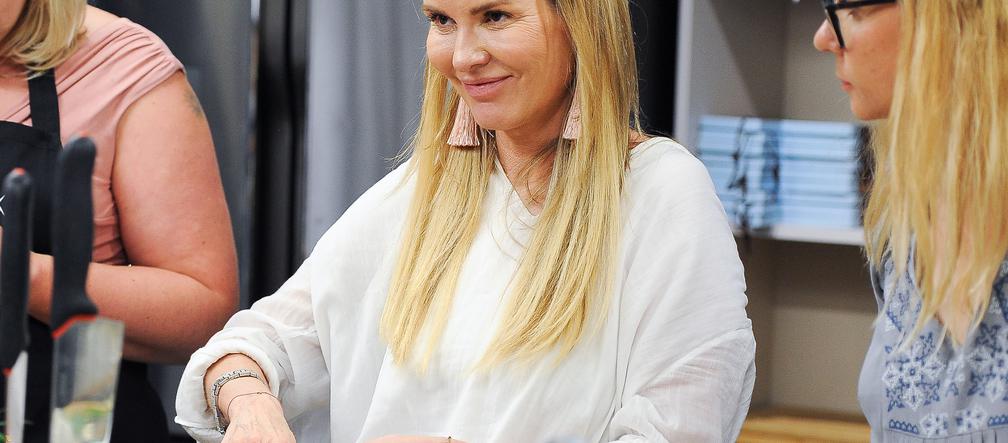 Hanna Lis dorabia na pokazach kulinarnych