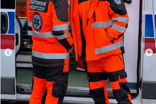 Na sygnale na planie. Kuba (Wojciech Zygmunt), Nowy (Kamil Wodka)