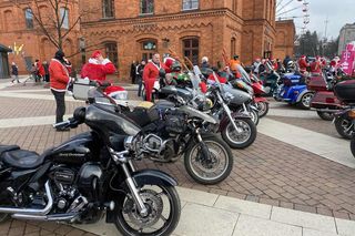 Motomikołaje w łódzkiej Manufakturze