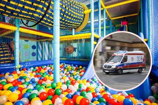 Dramatyczny wypadek w sali zabaw. Dziewczynka spadła podczas imprezy urodzinowej