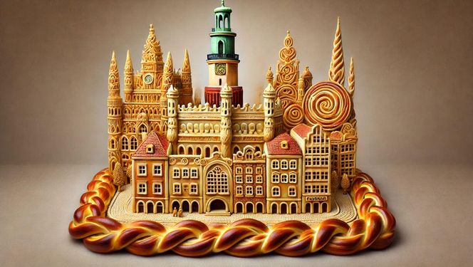 Tak wygląda Poznań z chałki