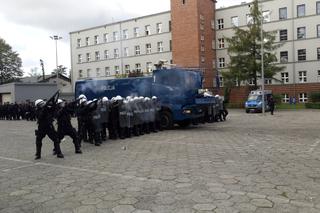 Śląscy policjanci ćwiczą przed szczytem klimatycznym