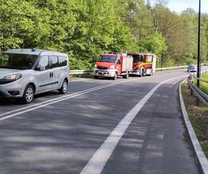 Wypadek w Lyskach. Nie żyje 15-letnia pasażerka motocykla