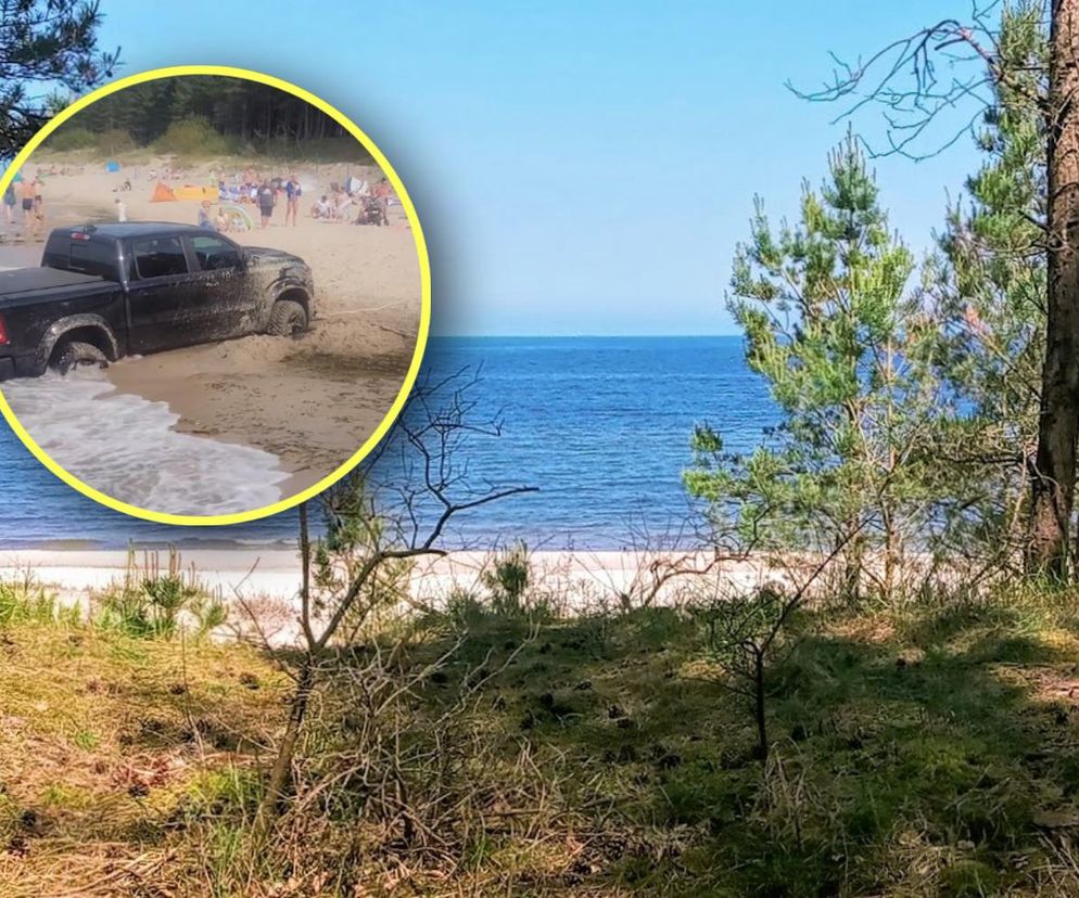 Zrobił to na plaży i gorzko pożałował. Trafił na TikToka, a internauci nie mieli litości