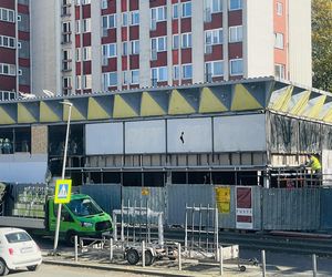 Budynek Biedronki projektu Kwaśniewicza w Katowicach