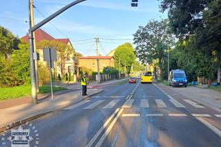 Potrącenie pieszej w Tarnowskich Górach. Zawinił mieszkaniec Czech. Kobieta trafiła do szpitala