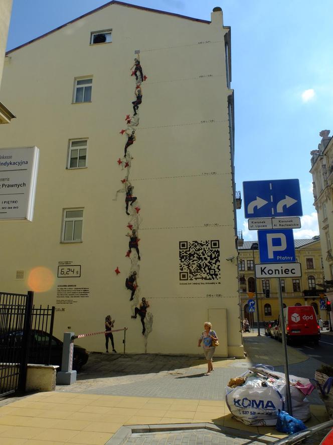  Lublin uczcił Aleksandrę Mirosław. W centrum miasta powstał niesamowity mural z mistrzynią olimpijską w roli głównej