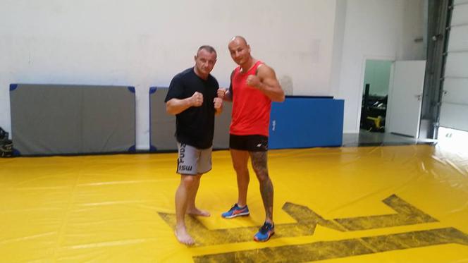 Mariusz Pudzianowski i Artur Szpilka
