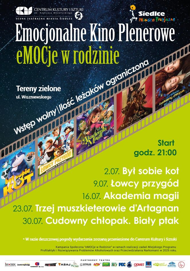 kino plenerowe Siedlce