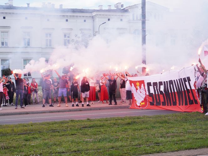 Godzina "W" w Sosnowcu. Mieszkańcy Zagłębia oddali hołd w 81. rocznicę Powstania Warszawskiego