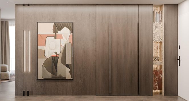 Mieszkanie w stylu modern contemporary