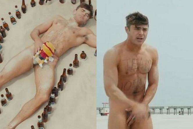 Zac Efron nago w Dirty Grandpa