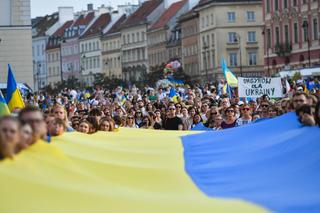 Warszawa świętuje Dzień Niepodległości Ukrainy. Trzaskowski: „Zawsze będziemy z wami