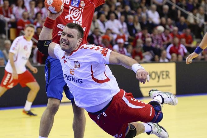 Bartosz Jurecki, piłka ręczna, Polska - Serbia ME 2014