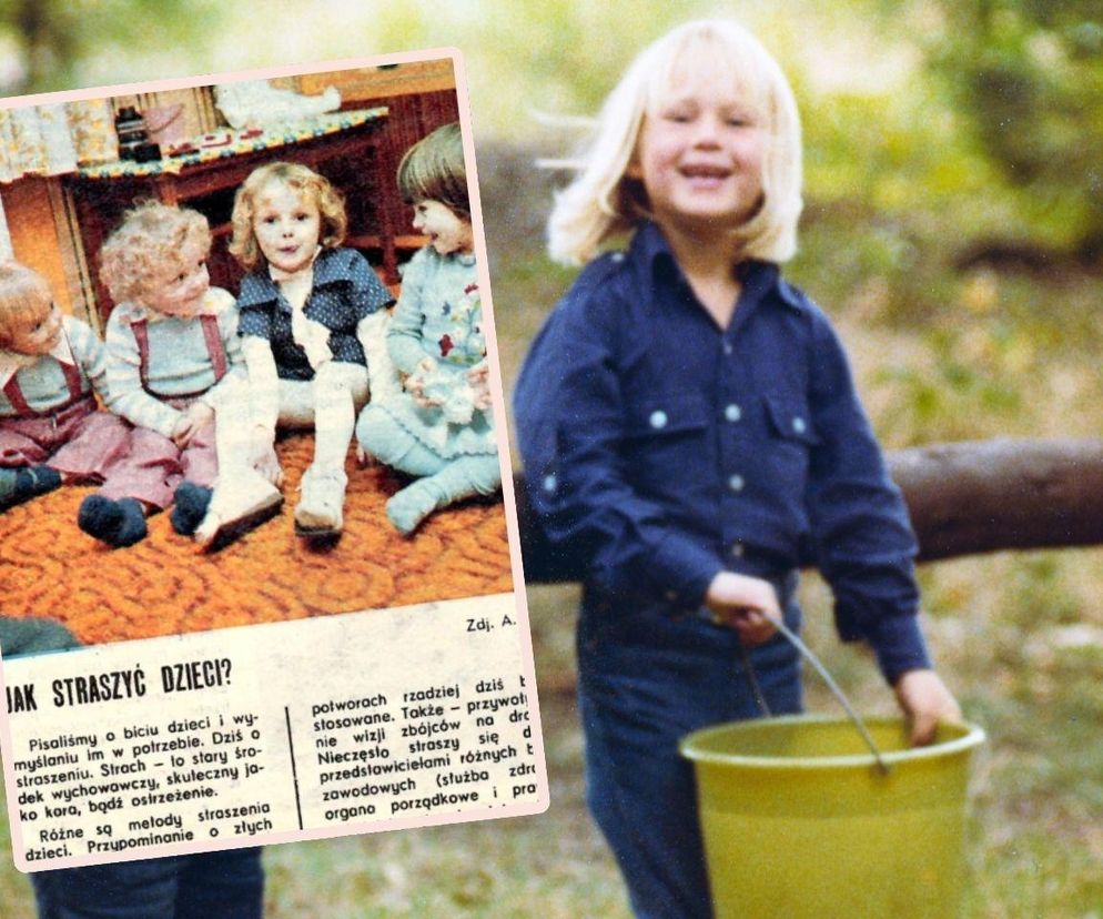 To radzono rodzicom w latach 70. W tygodniku czytali o tym, jak umiejętnie... straszyć dzieci